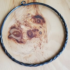 Forged Iron Torque Viking/Celtic/Germanic Neck Ring Unisex